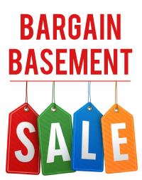 Basement Sale